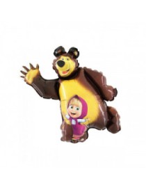 MYLAR MASHA E ORSO MINISHAPE 12" 5 PZ