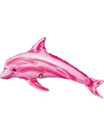 MYLAR DELFINO ROSA SUPERSHAPE