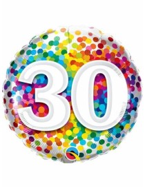 MYLAR NUMERATO COMPLEANNO 18"