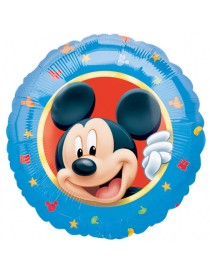 MYLAR TOPOLINO 18" TONDO SMILE