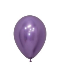 PALLONCINI FUN CROMO 5" VIOLA 123 100 PZ