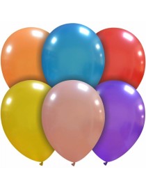 PALLONCINI FUN METALLIZZATI 15" 50 PZ