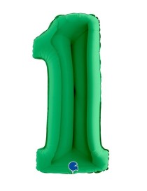 MYLAR NUMERI 40"-101 CM VERDE