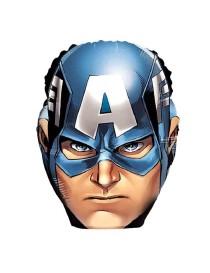 MYLAR TESTA CAPITAN AMERICA 18"