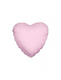 MYLAR CUORE ROSA CHIARO 18"