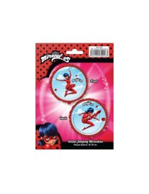 MYLAR LADYBUG MIRACULOUS 18" TONDO