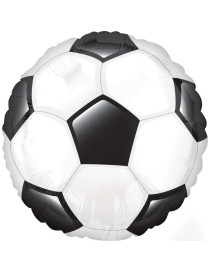 MYLAR PALLONE DA CALCIO TONDO SUPERSHAPE 28"