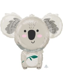 MYLAR SUPERSHAPE KOALA BEAR 71X63 CM