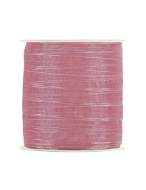 NASTRO SHINING ORGANZA 10 MM X 100 MT OLD PINK 20