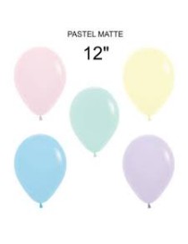 Palloncino Sempertex 5" 100 pz Pastel Matt 609