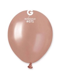 PALLONCINI 5" AM50 ROSA GOLD 071 100 PZ