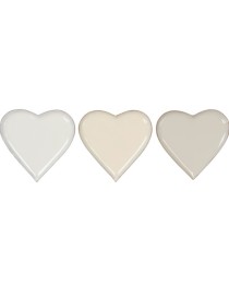 PIATTI CUORE DELUXE 10,5x1x10,5cm 1 PZ