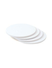 CAKEBOARD WHITE DIAM. 25 X H. 1,2 CM