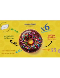 DONUTS ASTUCCIO DA 6 PZ - CACAO