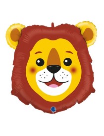 MINISHAPE 14" MYLAR LEONE "HEAD LION" 1 PZ