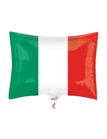 MYLAR BANDIERA ITALIA RETTANGOLO 17"