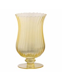 VASO MEMPHIS GIALLO D.22 H. 40 CM