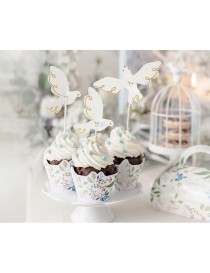 Cake Topper Colomba 14,5 cm 6 pz