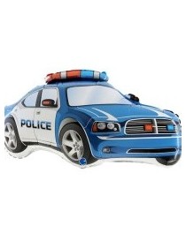 MYLAR POLICE SUPERSHAPE 31"