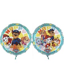 MYLAR TONDO 18" PAW PATROL