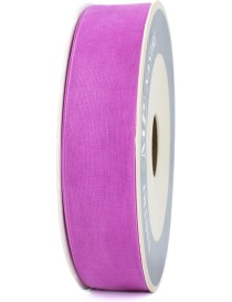 NASTRO SHINING ORGANZA 25 MM X 50 MT VIOLA 21