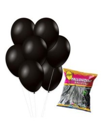 BLISTER DI PALLONCINI 15 PZ 11"/12" NERO 15