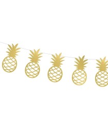 GHIRLANDA ANANAS ORO 2 MT