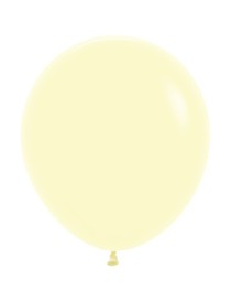 Palloncino Sempertex 18"" 25 pz giallo pastello 620