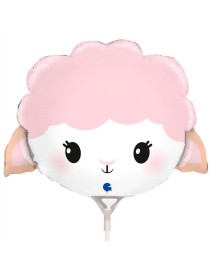 MYLAR MINI SHAPE PECORELLA "CUTE SHEEP" 14"