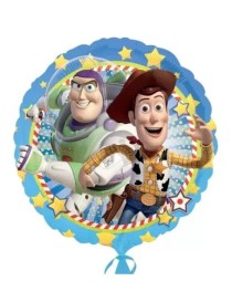 MYLAR TONDO 18" WOODY & BUZZ