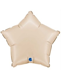 MYLAR CUORE 18" CREMA