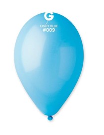 PALLONCINO 10" CELESTE 009 100 PZ