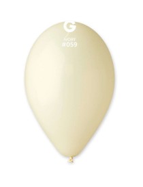 PALLONCINI 13" G120 AVORIO 059 50 PZ