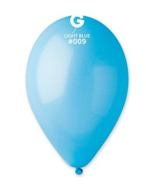 PALLONCINI 13" G120 AZZURRO 009 50 PZ