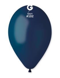 PALLONCINI BLU NAVY 102 G120 13"  50 pz