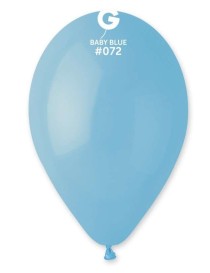 PALLONCINI CELESTE BABY 072 G120 13"  50 pz