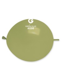 PALLONCINI IN LATTICE GLINK 13 GEMAR VERDE OLIVA 098 50 PZ