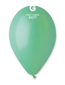 PALLONCINI VERDE MENTA 077 G120 13"  50 pz