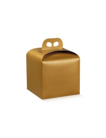 Portapanettone skin oro 200x200x180