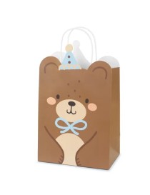 Sacchetto regalo Teddy bear, mix, 18x29x10,5 cm