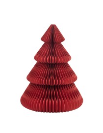 ALBERO IN CARTA ROSSO 80 CM