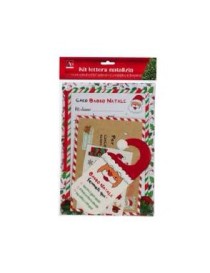 KIT LETTERA DI BABBO NATALE 21,5 X 35,5 CM