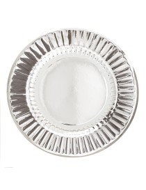 SOTTOPIATTI ARGENTO SILVER 33 CM 6 PZ