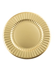 SOTTOPIATTI GOLD SATIN 33 CM 6 PZ