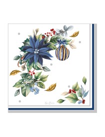 TOVAGLIOLI BRIGHT CHRISTMAS 33X33 CM 16 PZ