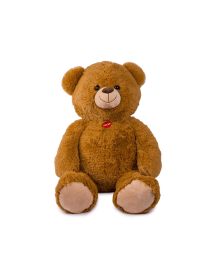 ORSO MARRONE L.100 CM CON FIOCCO