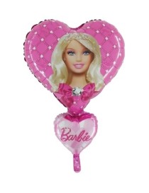 MYLAR BARBIE CUORE...