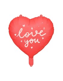 Palloncino foil Cuore ''Ti amo'', 45 cm, mix