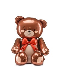 Palloncino foil in piedi Teddy Bear, 59x88cm, mix