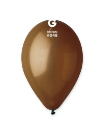 PALLONCINO IN LATTINCE G110 12" MARRONE 048 100 PZ